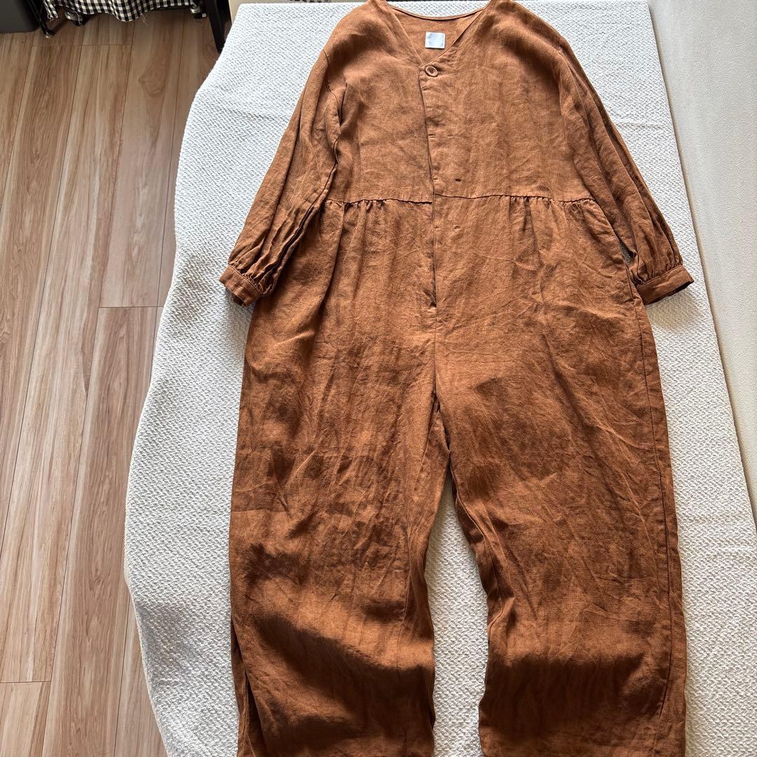 ★美品★ Gauze# リネン サーカスインワン　長袖