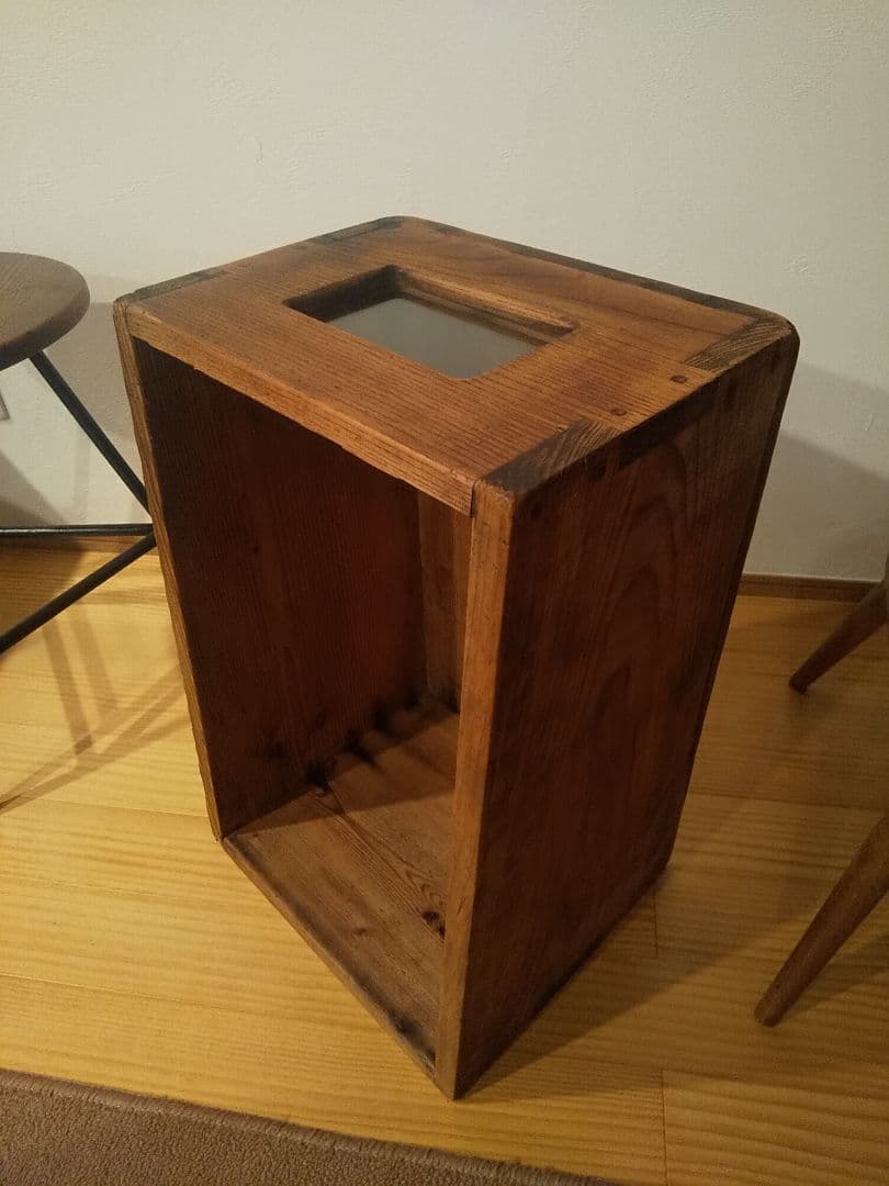 木箱 found muji フランス アメリカ アンティーク ビンテージ