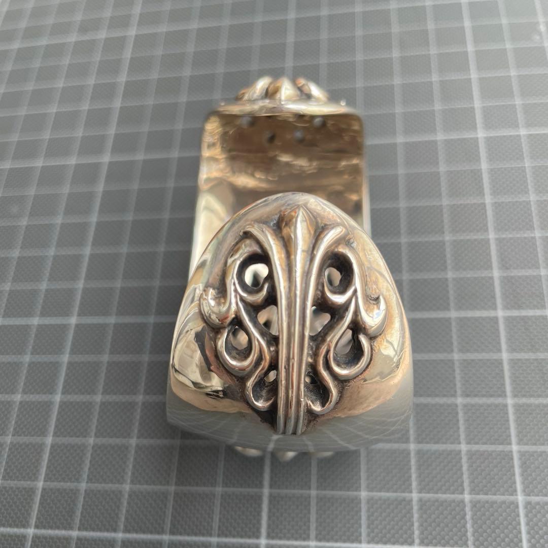 【専用】同梱禁止でお願いします。様　クロムハーツ　フローラルクロスワイドカフ