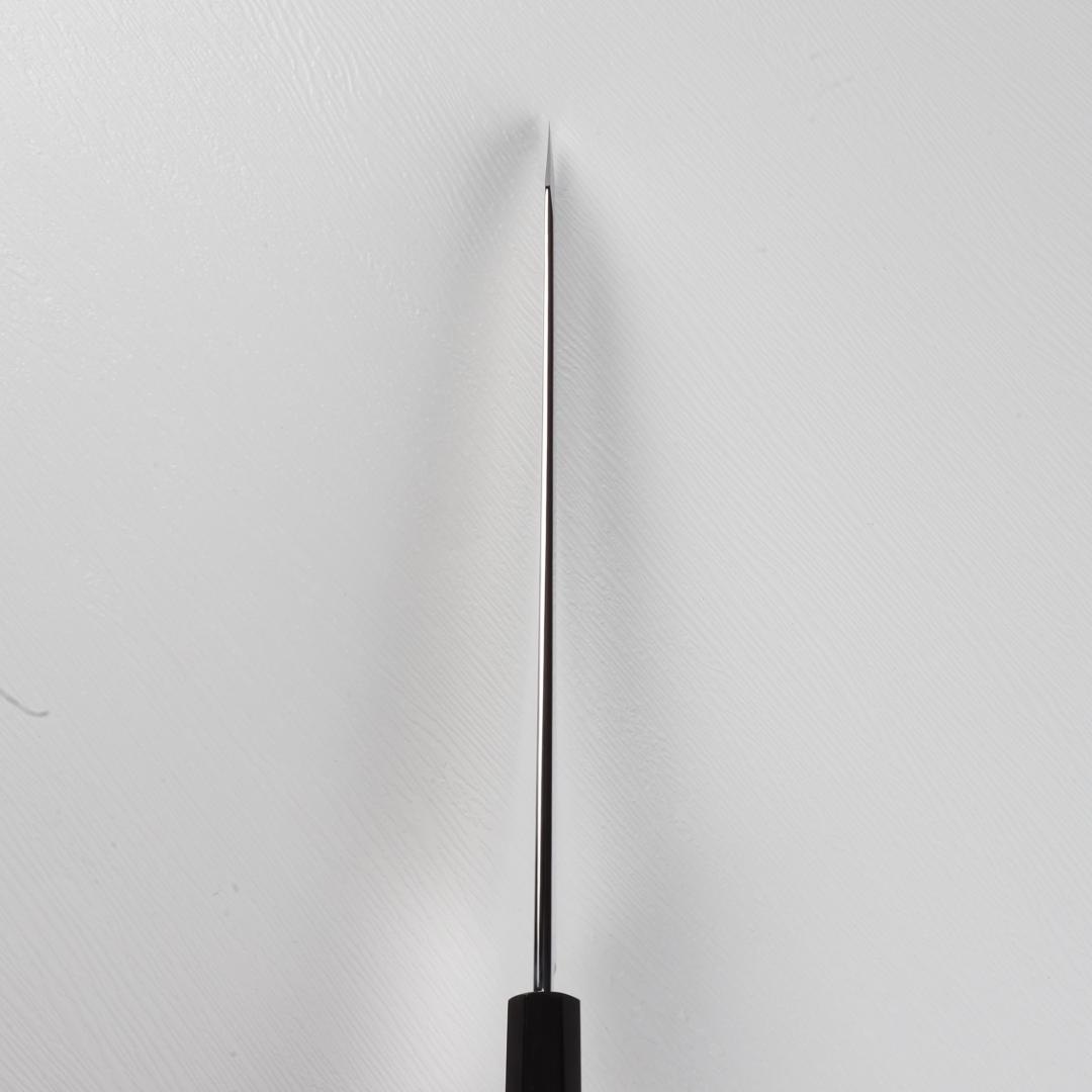 7485 勘所型牛刀 9寸 片刃 ウルトラ鏡面仕上げ 刺身包丁 和牛刀 八角柄