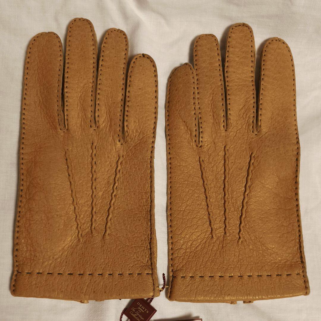 【新品未使用】DENTS ペッカリーグローブ（裏地なし） デンツ