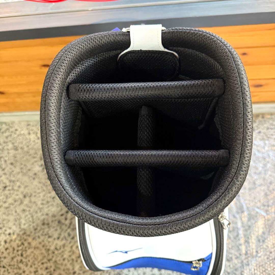 新品未使用タグ付き‼️【ミズノ】9.0型47インチ対応軽量設計ゴルフキャディバッグ