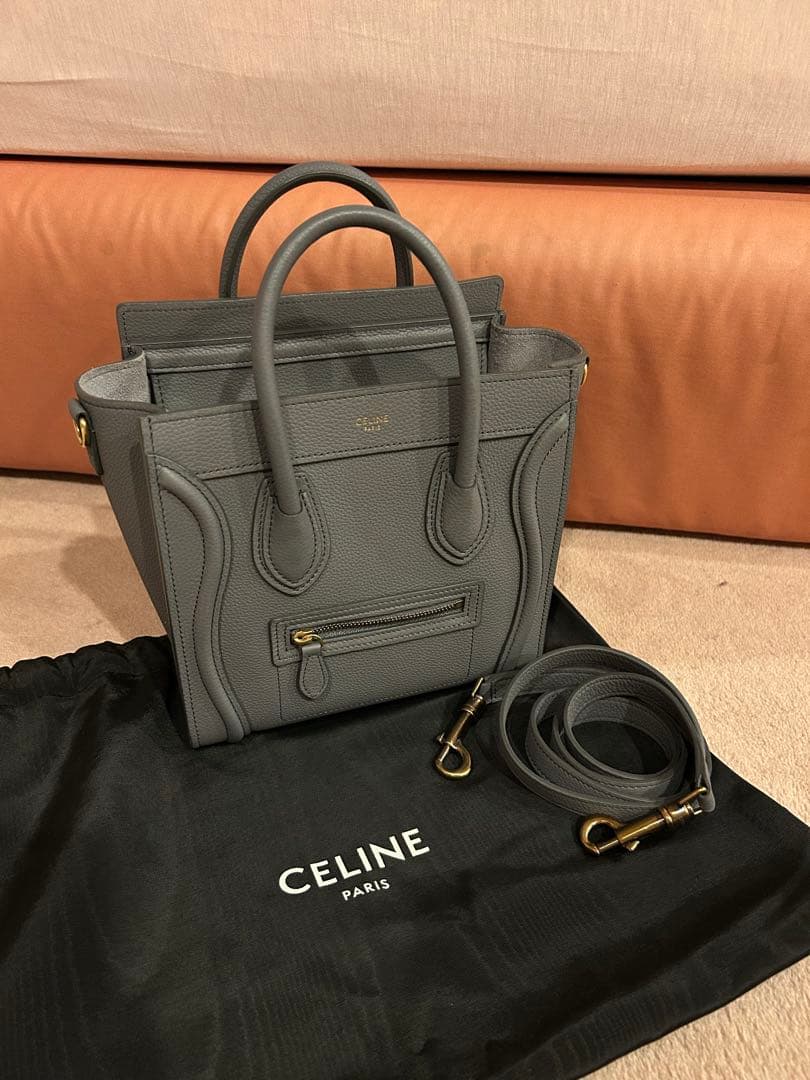 【美品】セリーヌ ラゲージナノ　コール