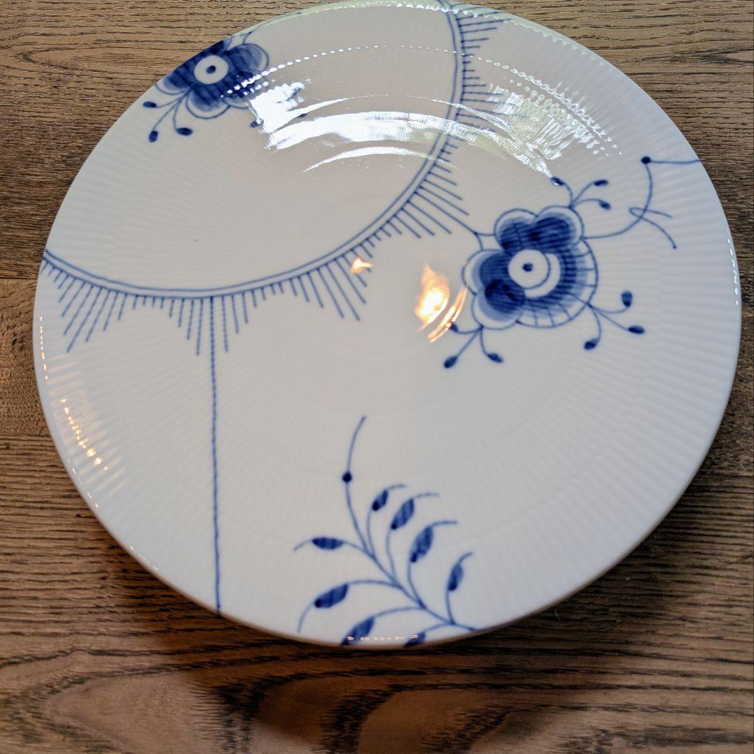 ロイヤルコペンハーゲン ブルーフルーテッド メガケーキスタンド