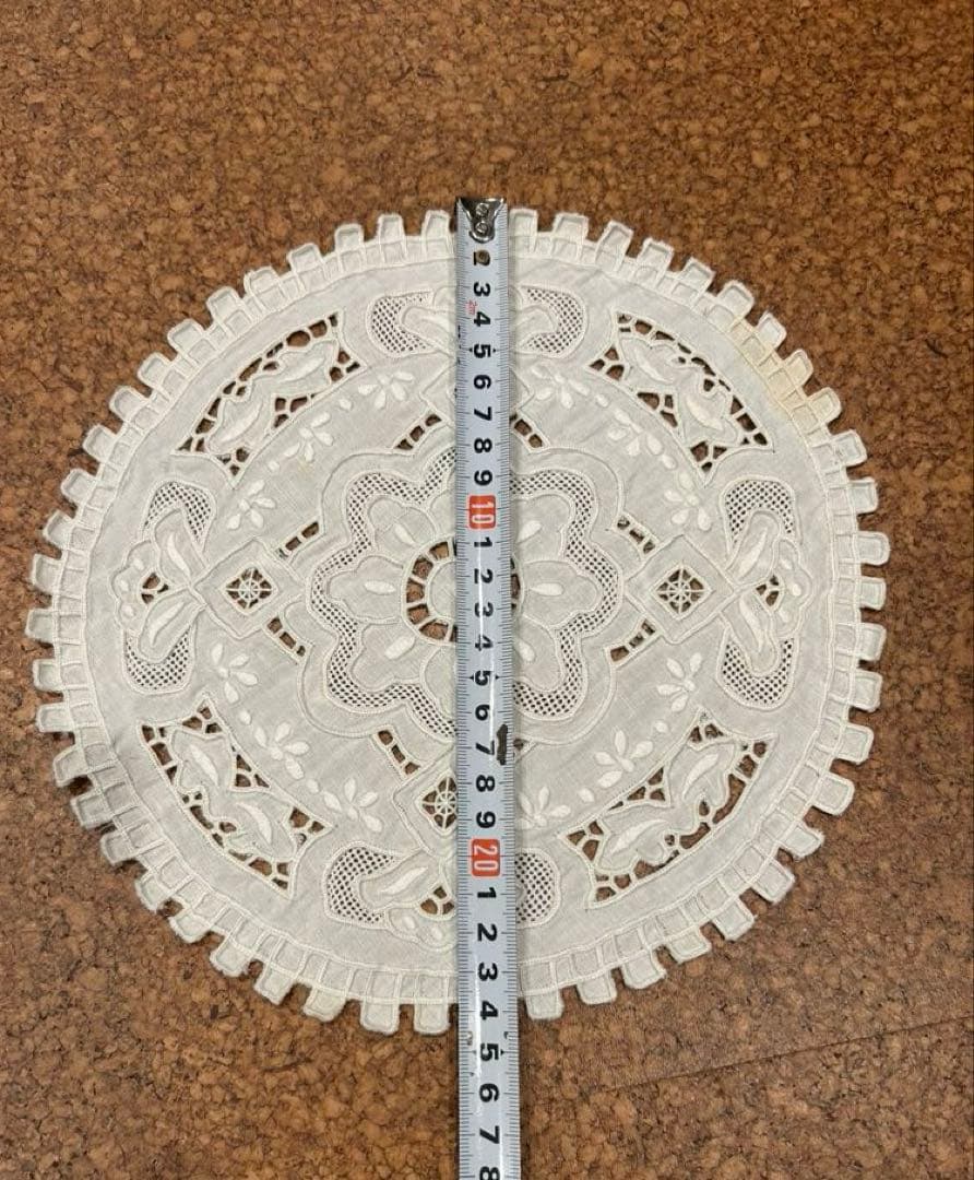 汕頭ランチョンマット未使用品まとめ売り 長方形と円形2種 計39枚