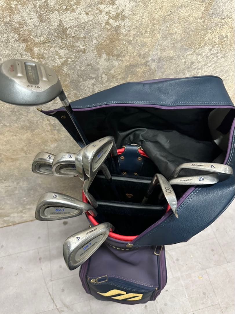 ミズノプロキャディバッグ＆アイアンセット POWER CONCENTRATION