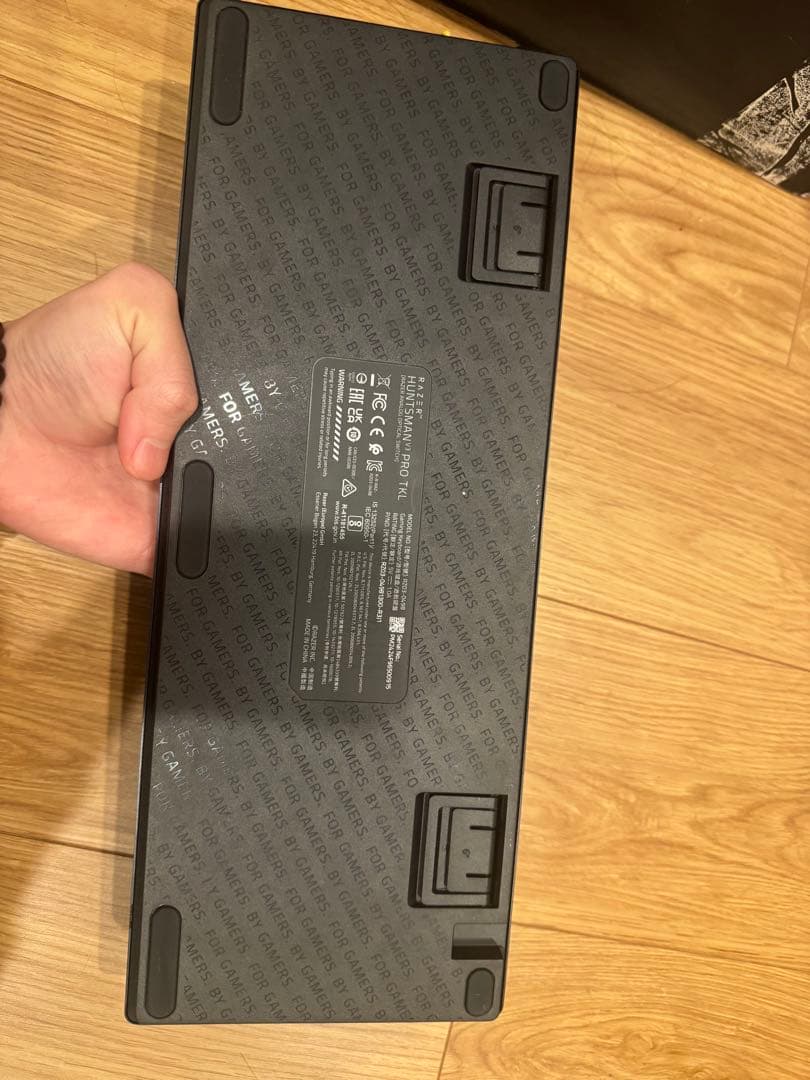 Razer Huntsman V3 Pro TKL リストレストなし