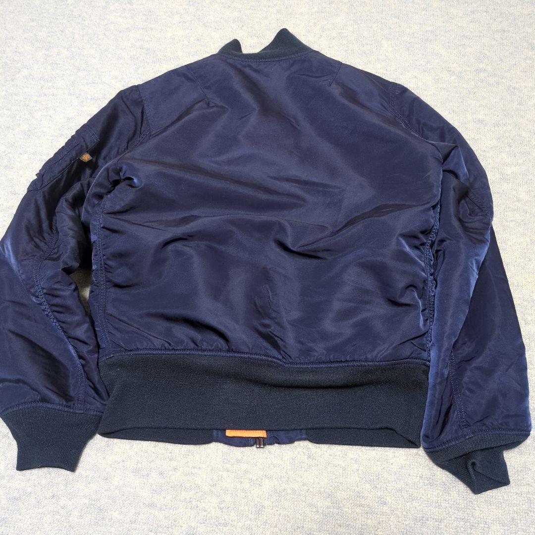 ALPHA INDUSTRIES MA-1 フライトジャケット ネイビー М