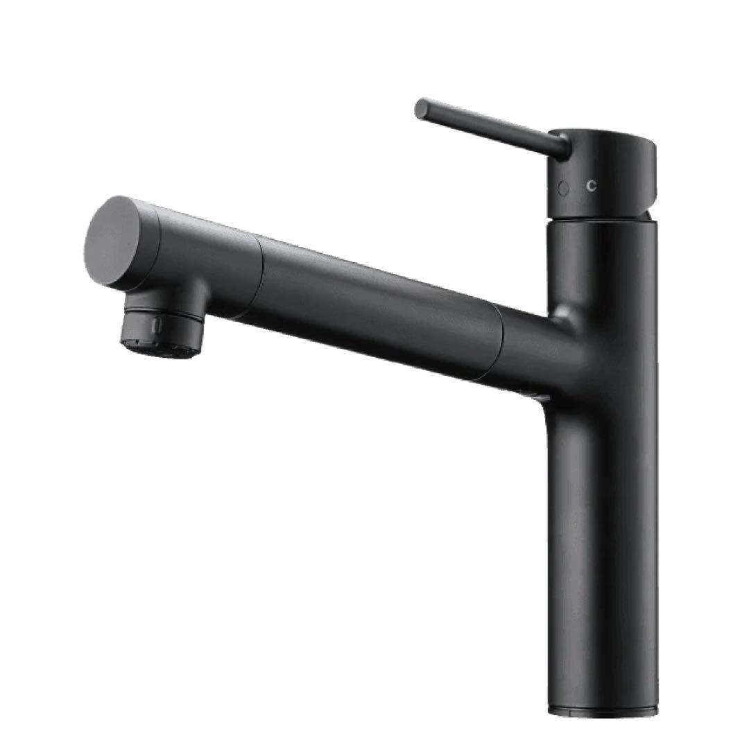 あみたろう　Takagi ブラック ビルトイン浄水器