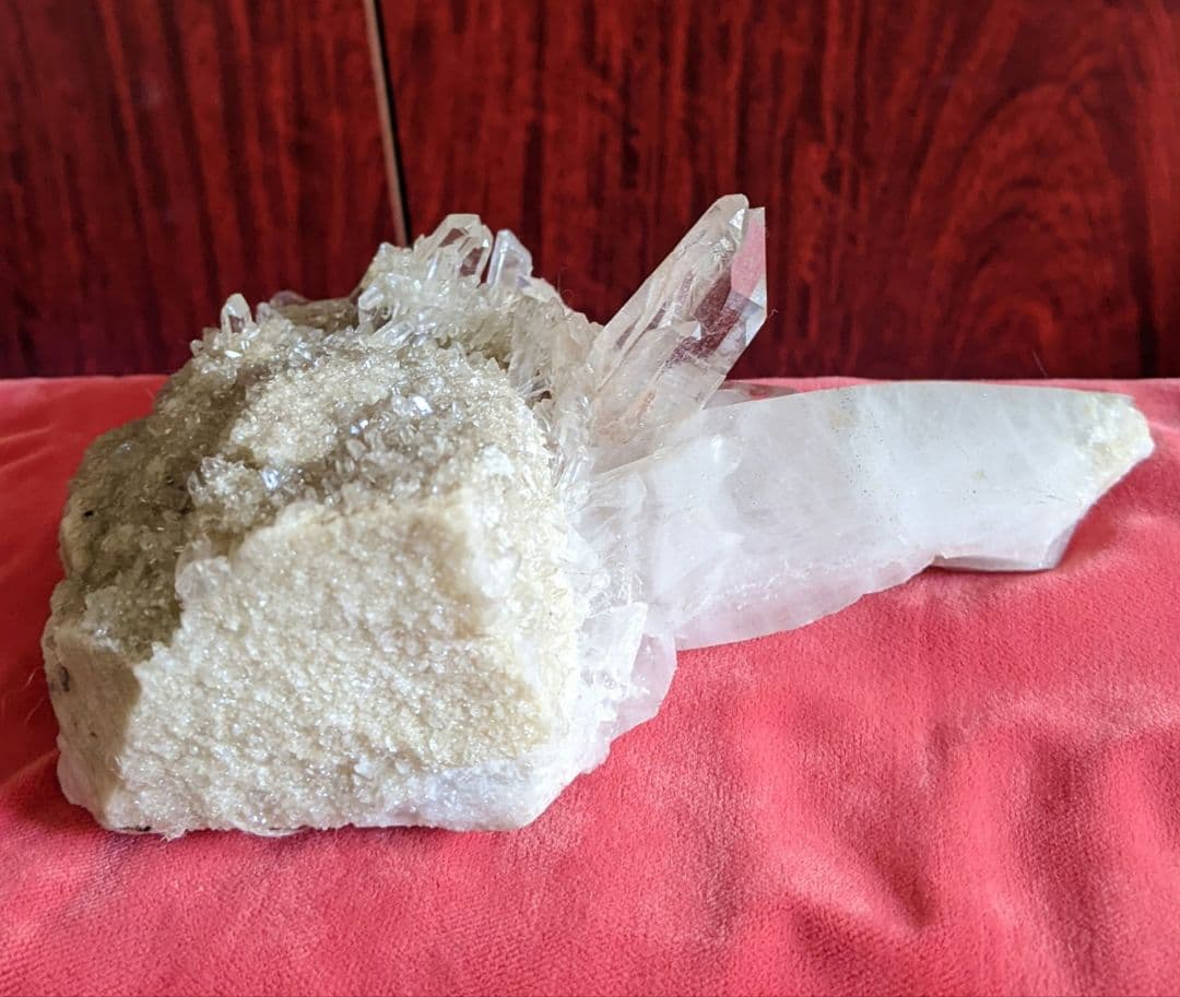 カルサイト 水晶 付 原石