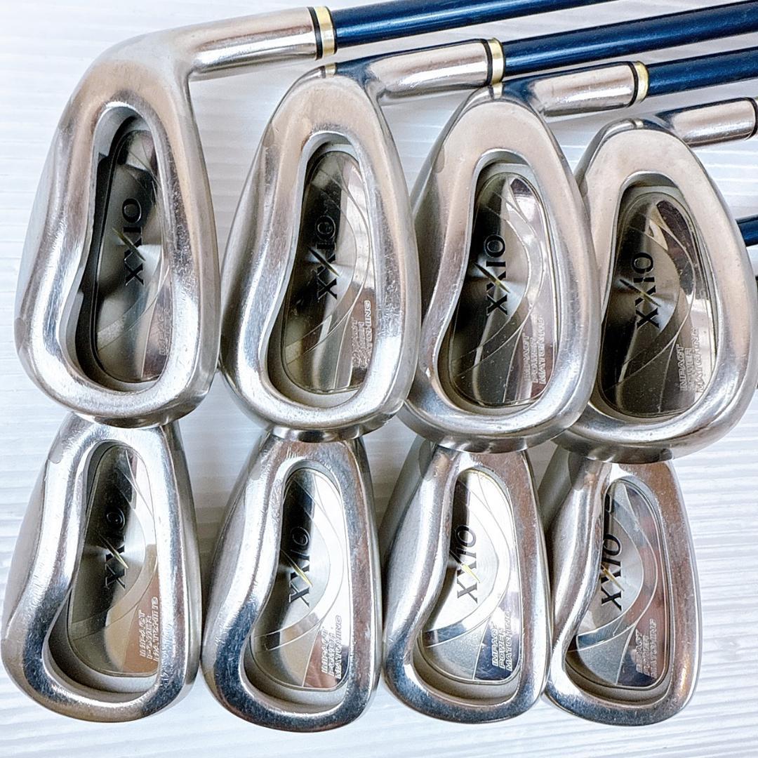 ゼクシオ4　レディース　アイアンセット　8本　MP400（L）／XXIO4