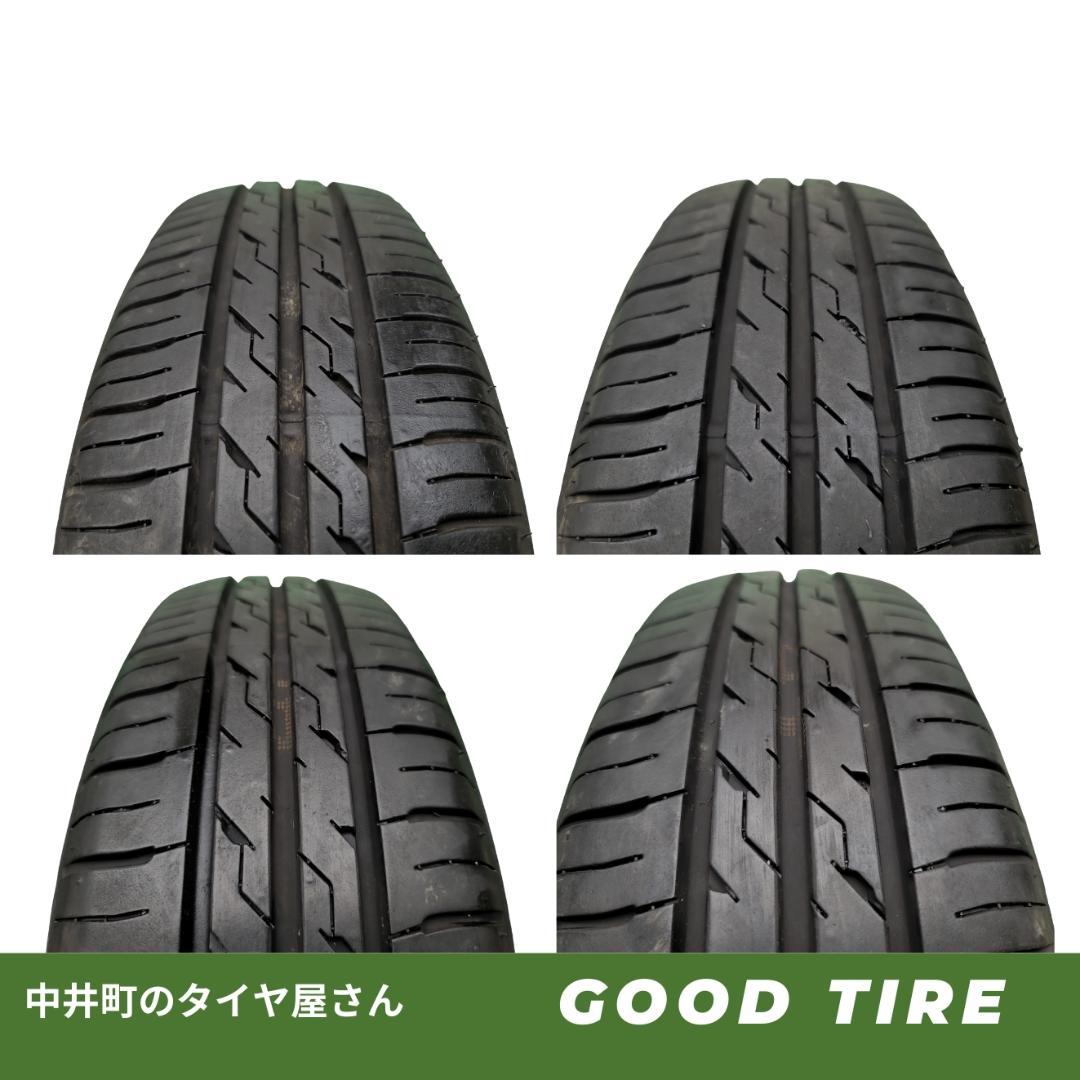（7349）155/65R14 ブリヂストン NEWNO 2023年製 8分山
