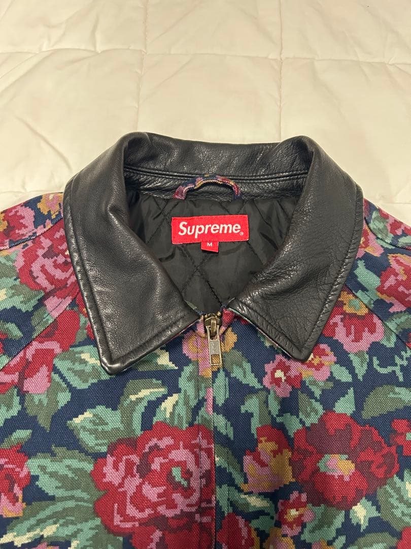 supreme Leather Collar Work Jacket Mサイズ