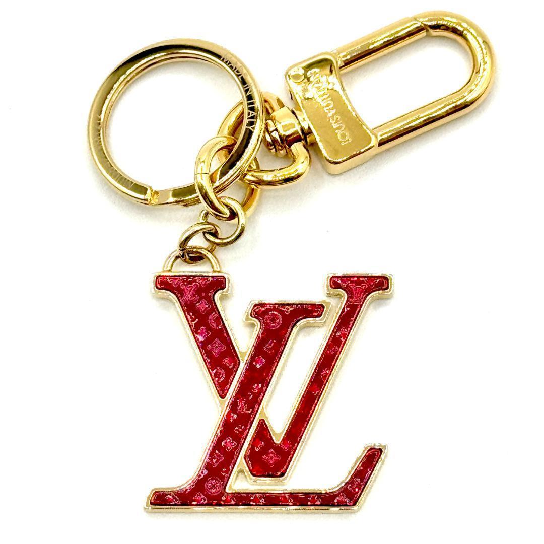 【セール】ルイヴィトン キーホルダー キーリング レディース LV チャーム