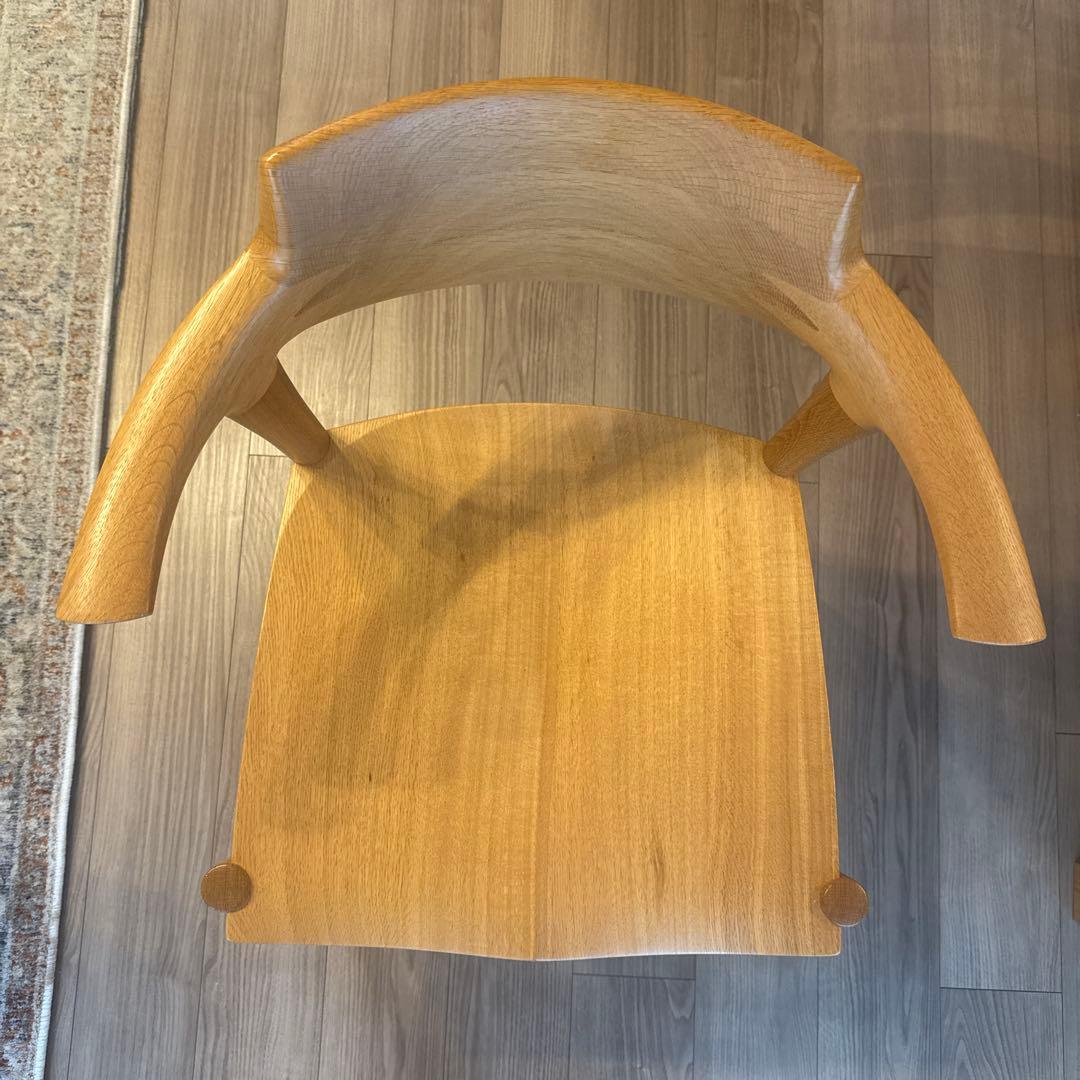 家具蔵　木製アームチェア ナチュラルウッド　オーダー　椅子　チェア　おしゃれ