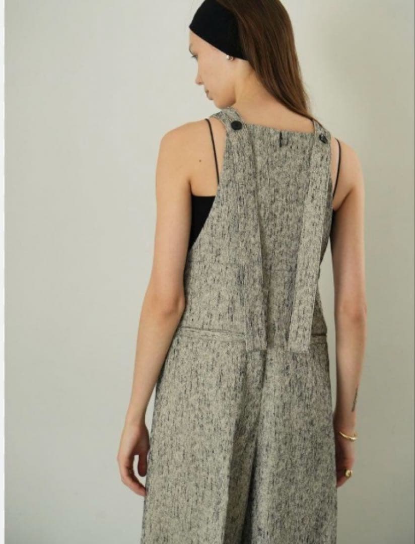 極美品　CLANEクラネ2024COCOON SALOPETTE PANTS