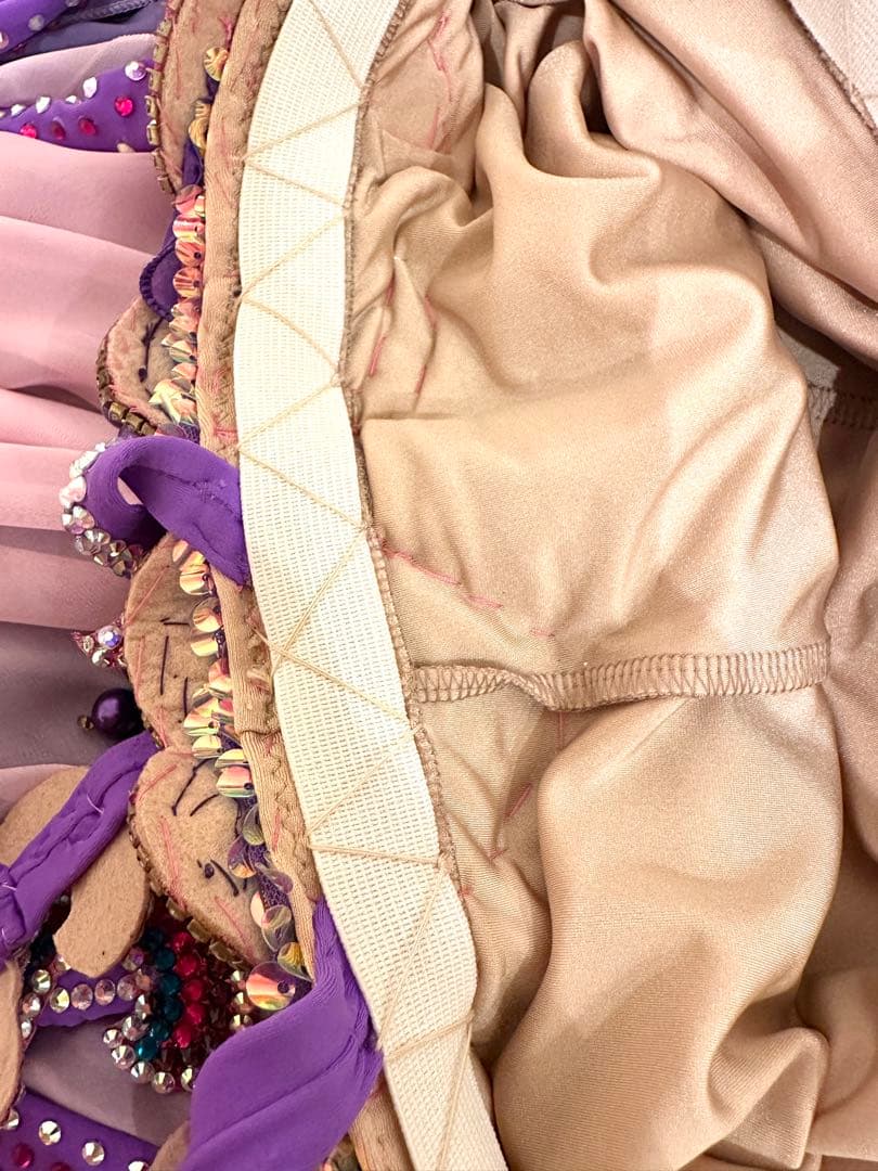 Halla ベリーダンス衣装　ピンクと紫