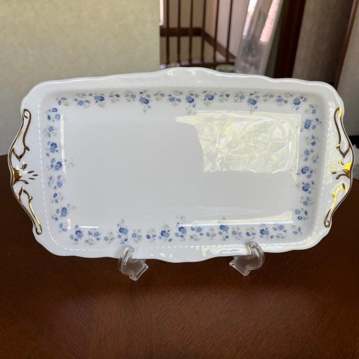 【未使用美品】ロイヤルアルバート ★勿忘草・メモリーレーン★パーティセット