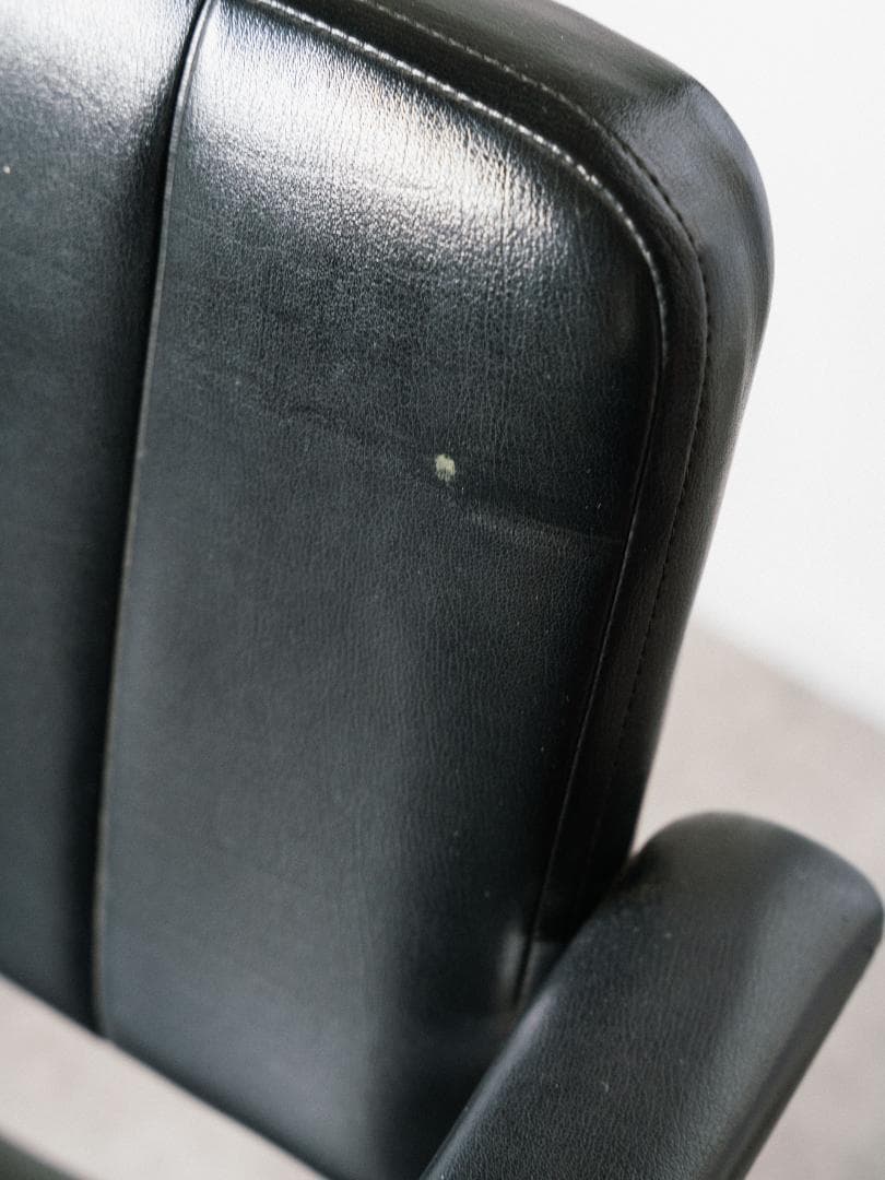 70-80's vintage オフィスチェア レザー ミッドセンチュリー 昭和