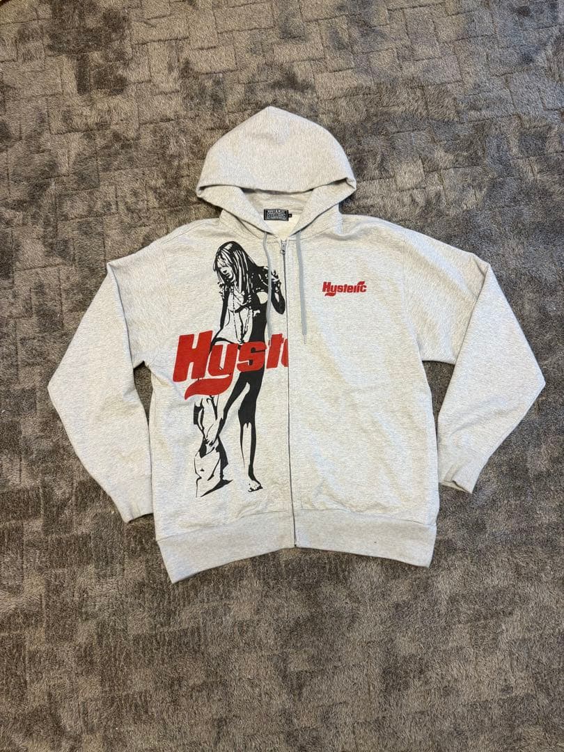 HYSTERIC GLAMOUR HYSTERIC TIMES パーカー GRY