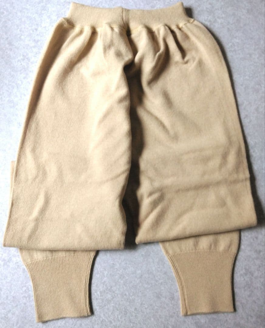 t*0様 メンズ　カシミヤ入り肌着　上下セット　ウール100％　ＬＬサイズ