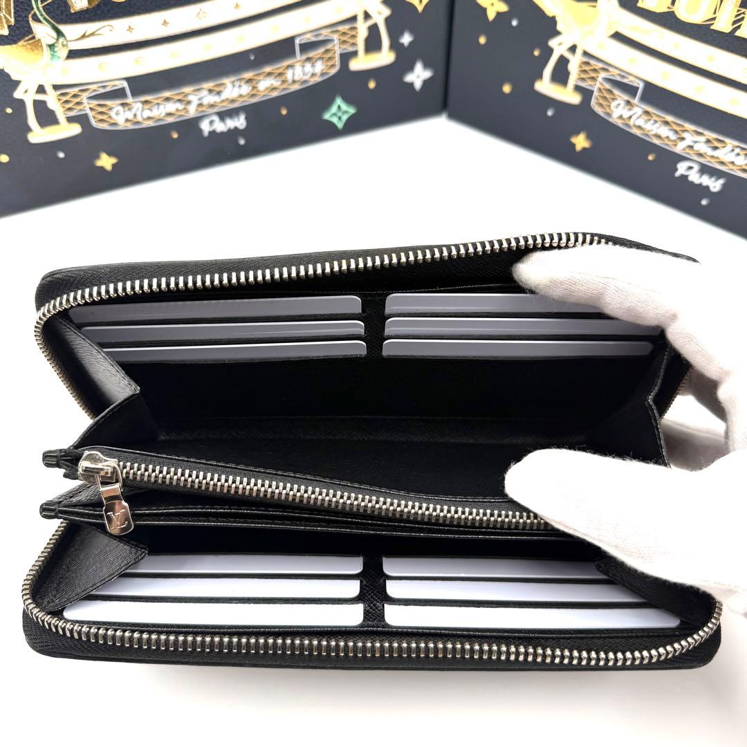 ルイヴィトン ジッピーウォレット エピ ノワール ラウンドファスナー 長財布