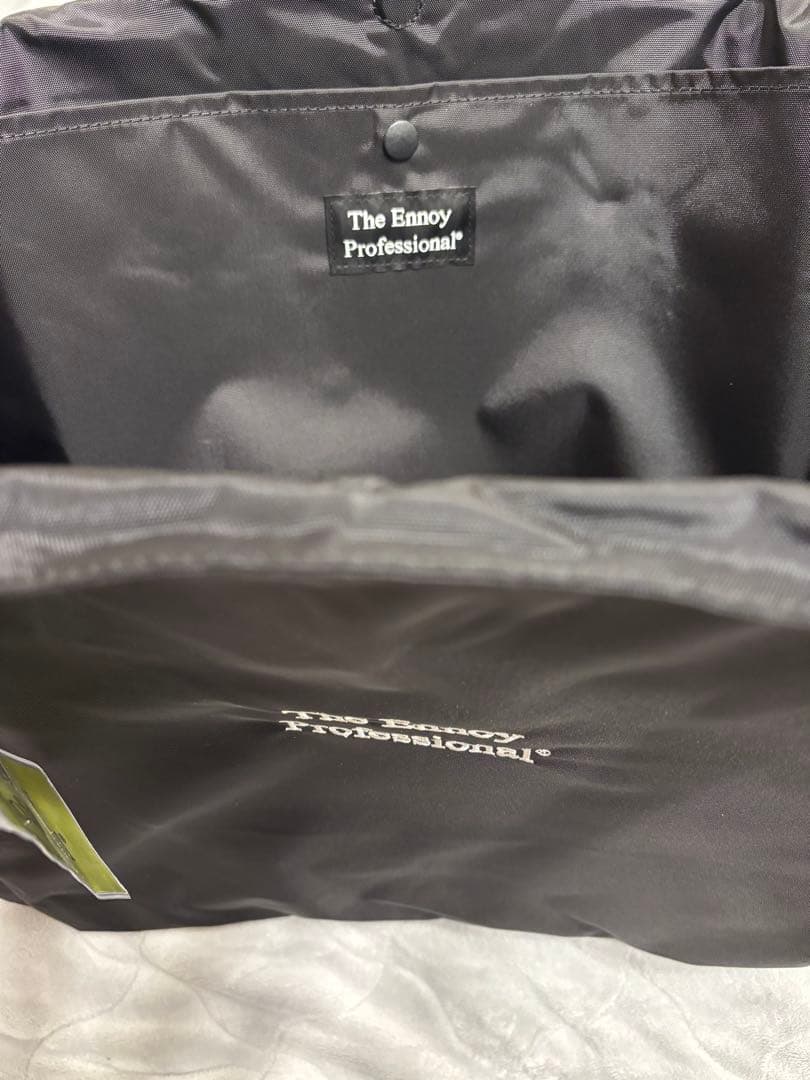 The Ennoy Professional ブラック トートバッグ
