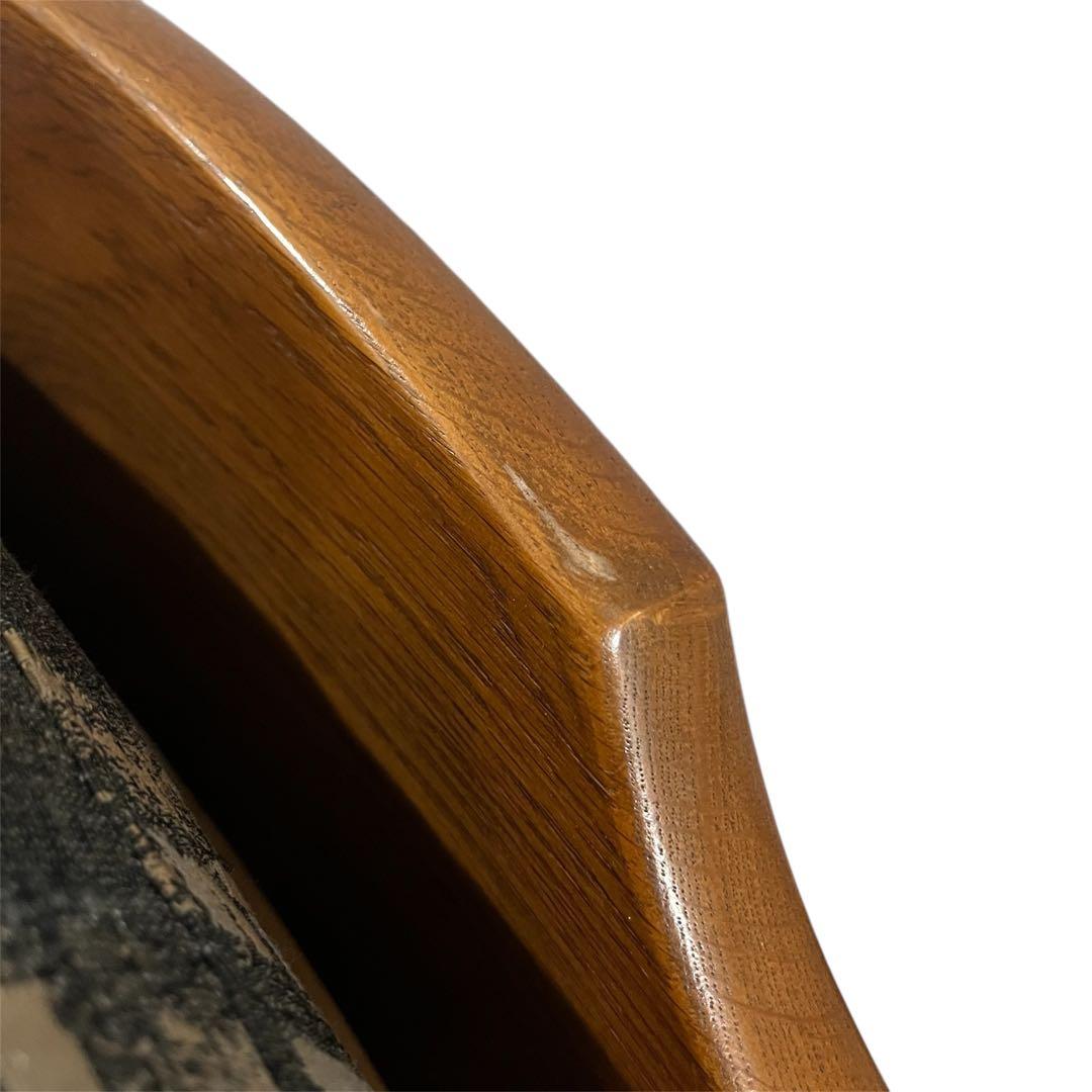 カリモク家具　コロニアル　3人掛け　オールドカリモク　ソファ　ラタン