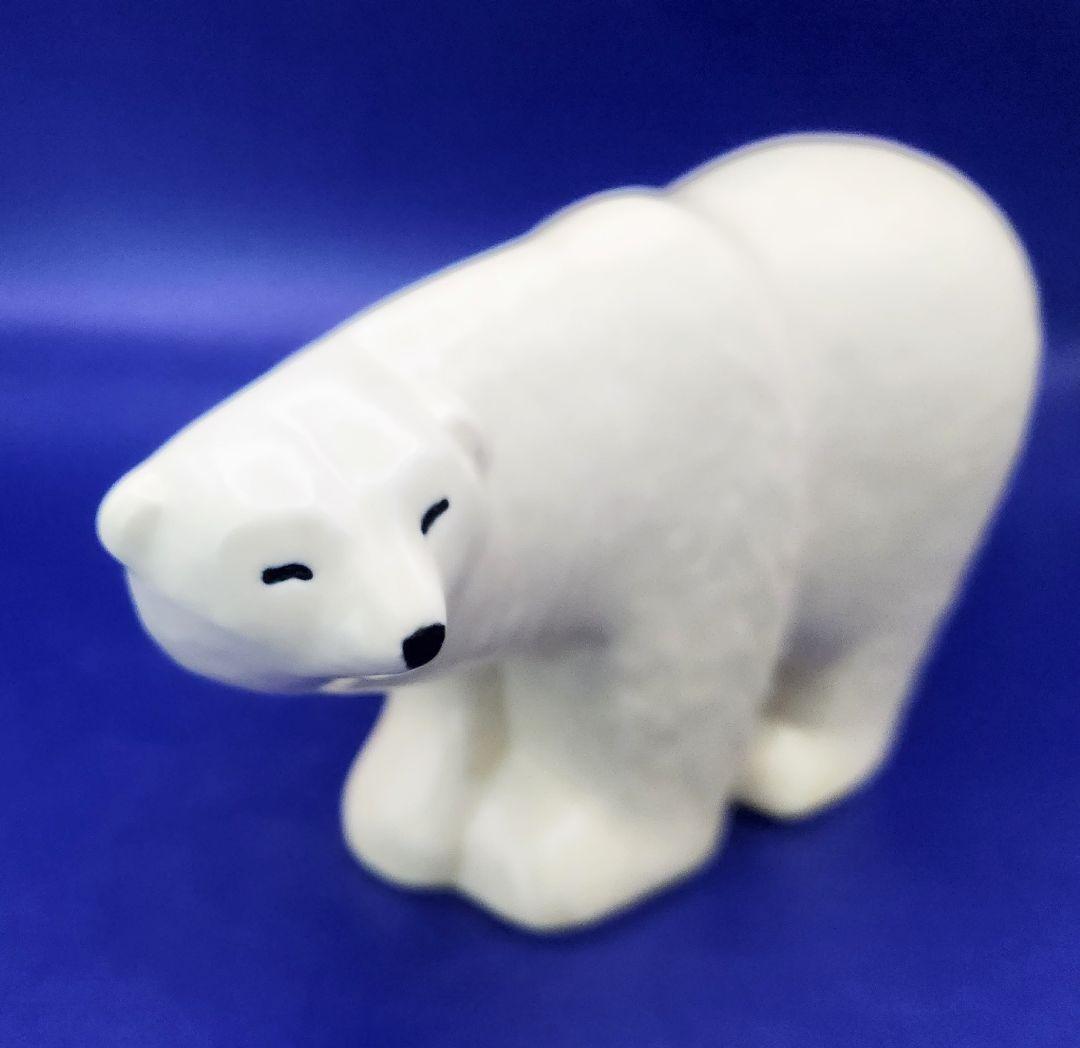 リサラーソン【美品】《シロクマ》 オブジェ　置き物