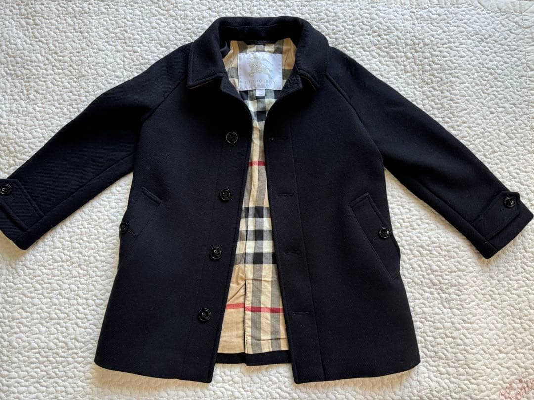【美品】Burberry ウールコート　6y