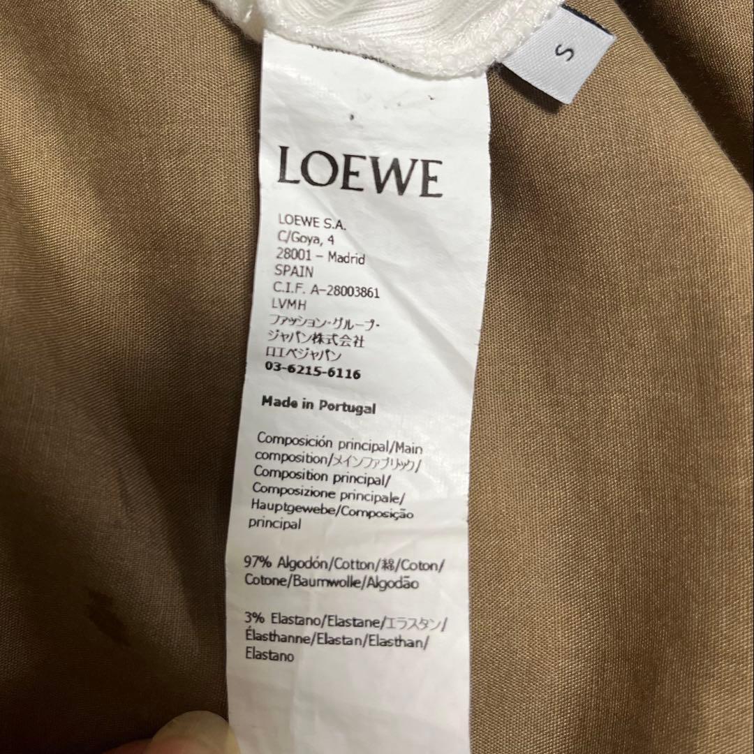 ✨ロエベ✨アナグラム タンクトップ ホワイトS