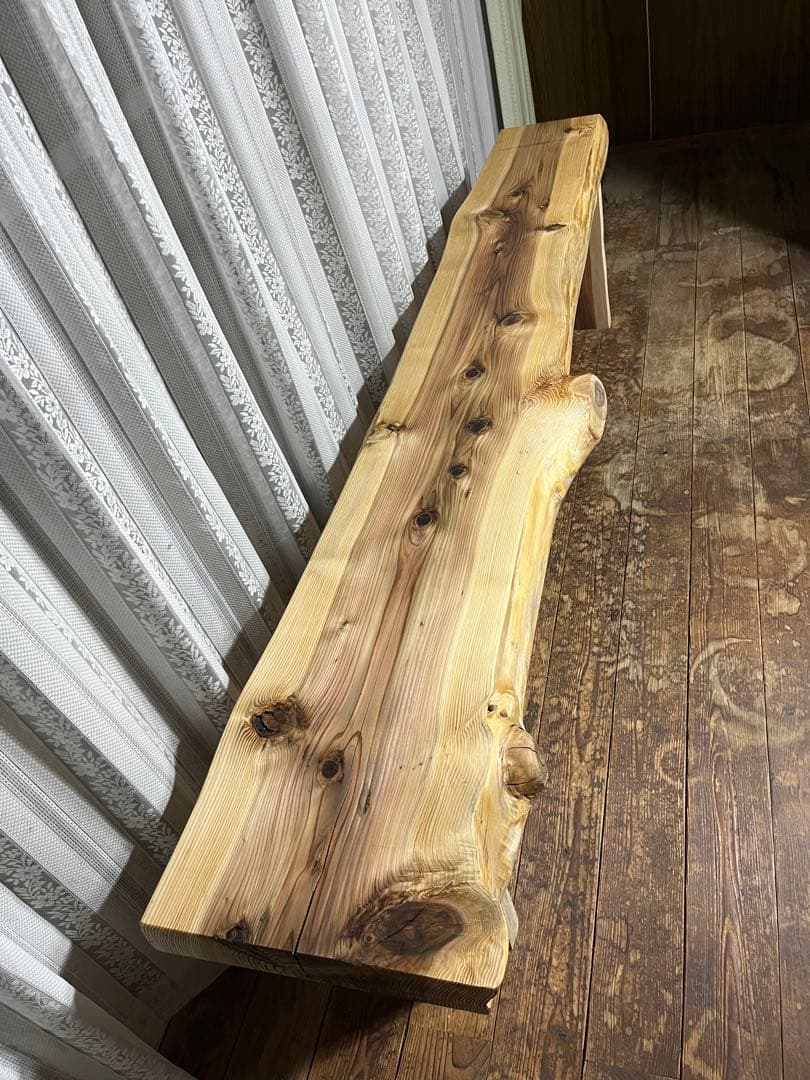 杉　ローテーブル　無垢材　一枚板　テーブル　ダイニングテーブル　机