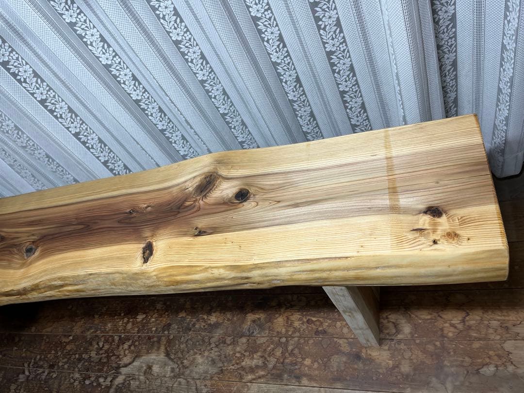 杉　ローテーブル　無垢材　一枚板　テーブル　ダイニングテーブル　机