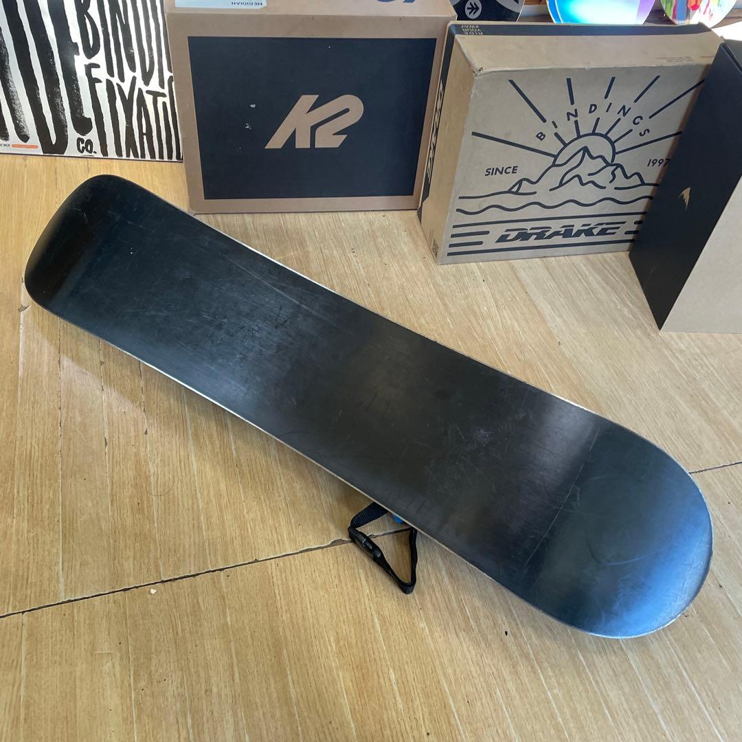 IGNIO×HEAD　キッズスノーボードセット　バイン付3点セット