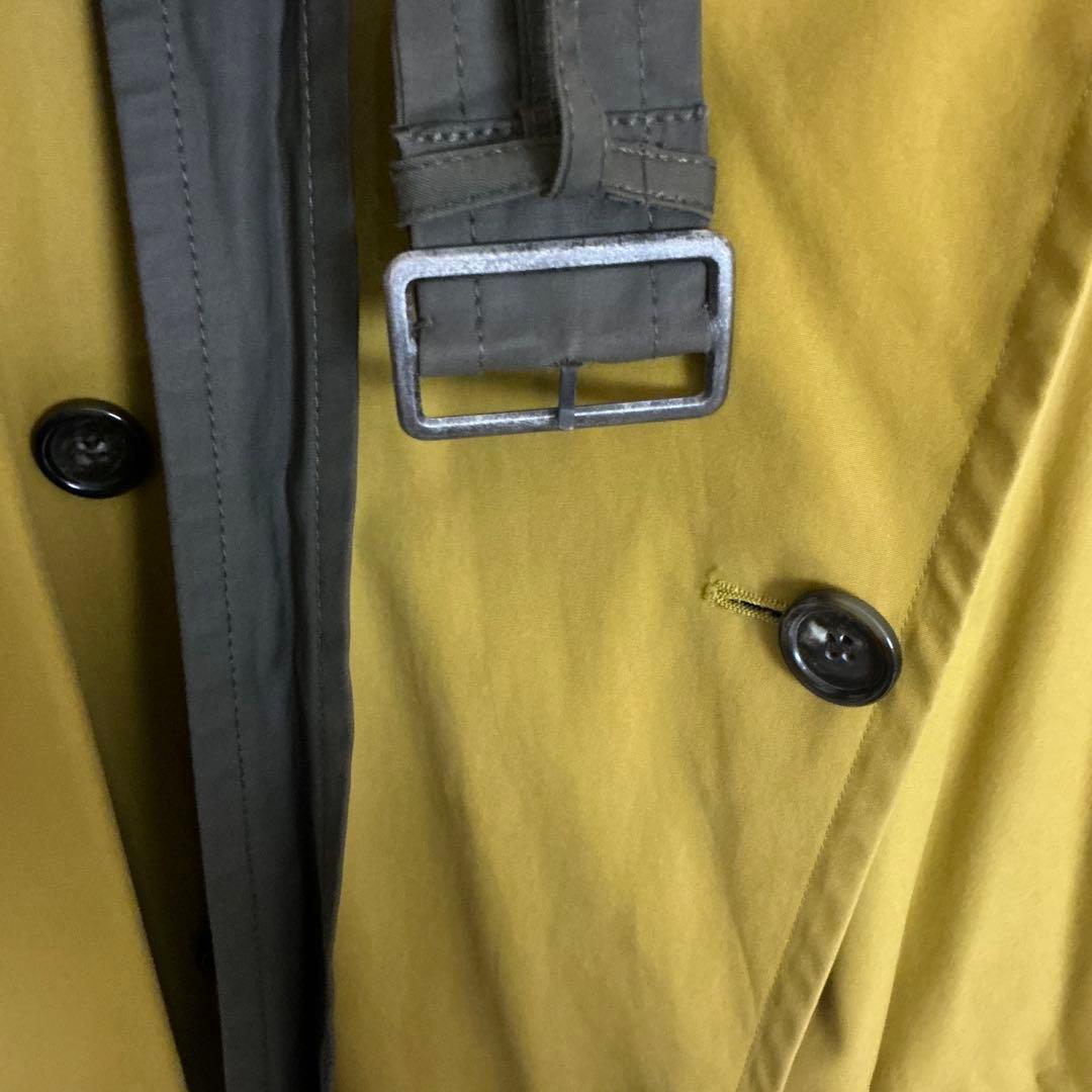 Yves Saint Laurent イエロー マスタード トレンチコート