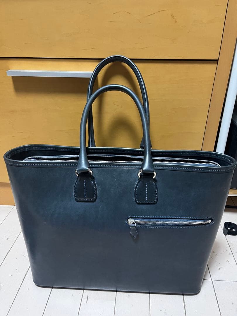 万双　双鞣和地　トートバッグ