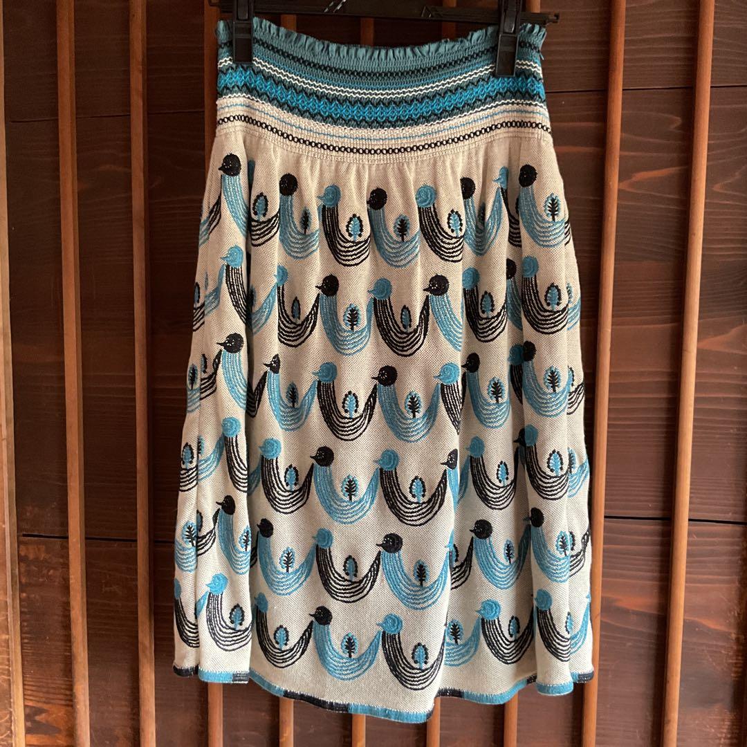 ミナペルホネン　twitter 38 スカート