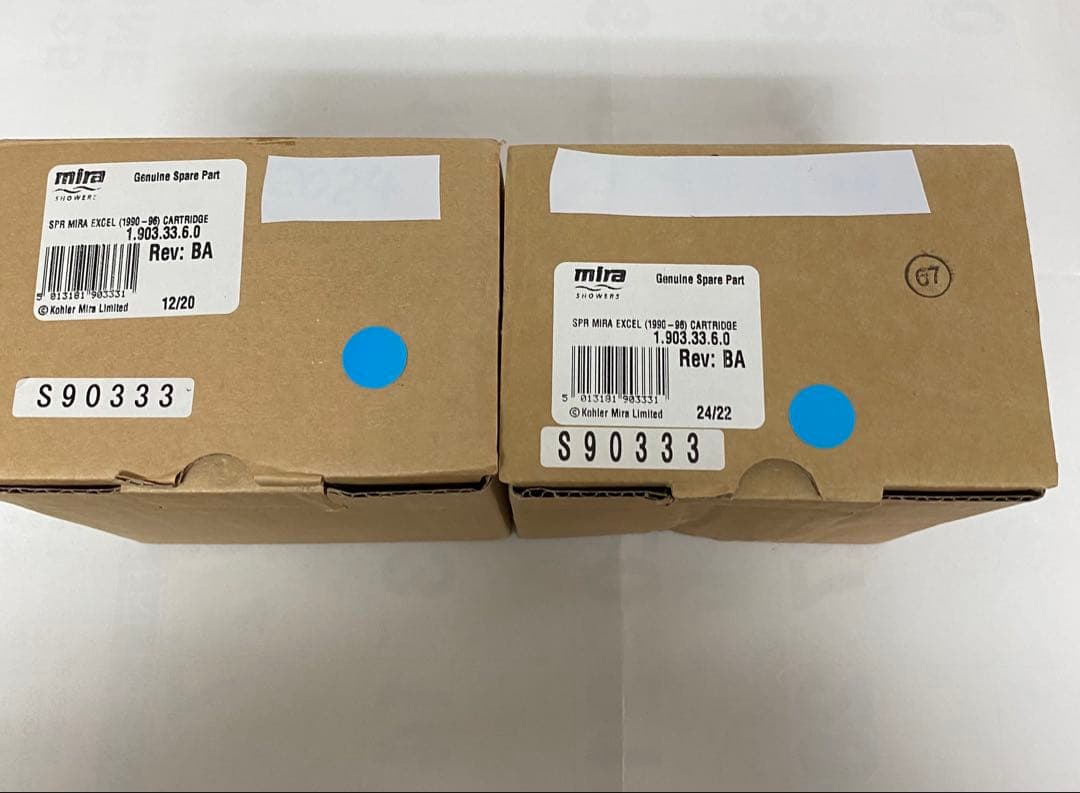 Mira SHOWERS サーモスタットシャワー カートリッジバルブ/90333