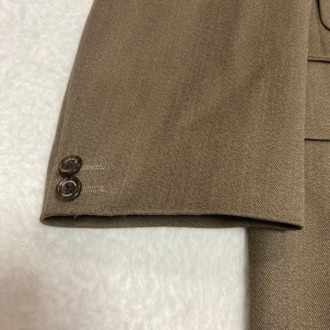 ✨極美品 アクアスキュータム　比翼チェスターコート　ベルベット　ロング　ブラウン