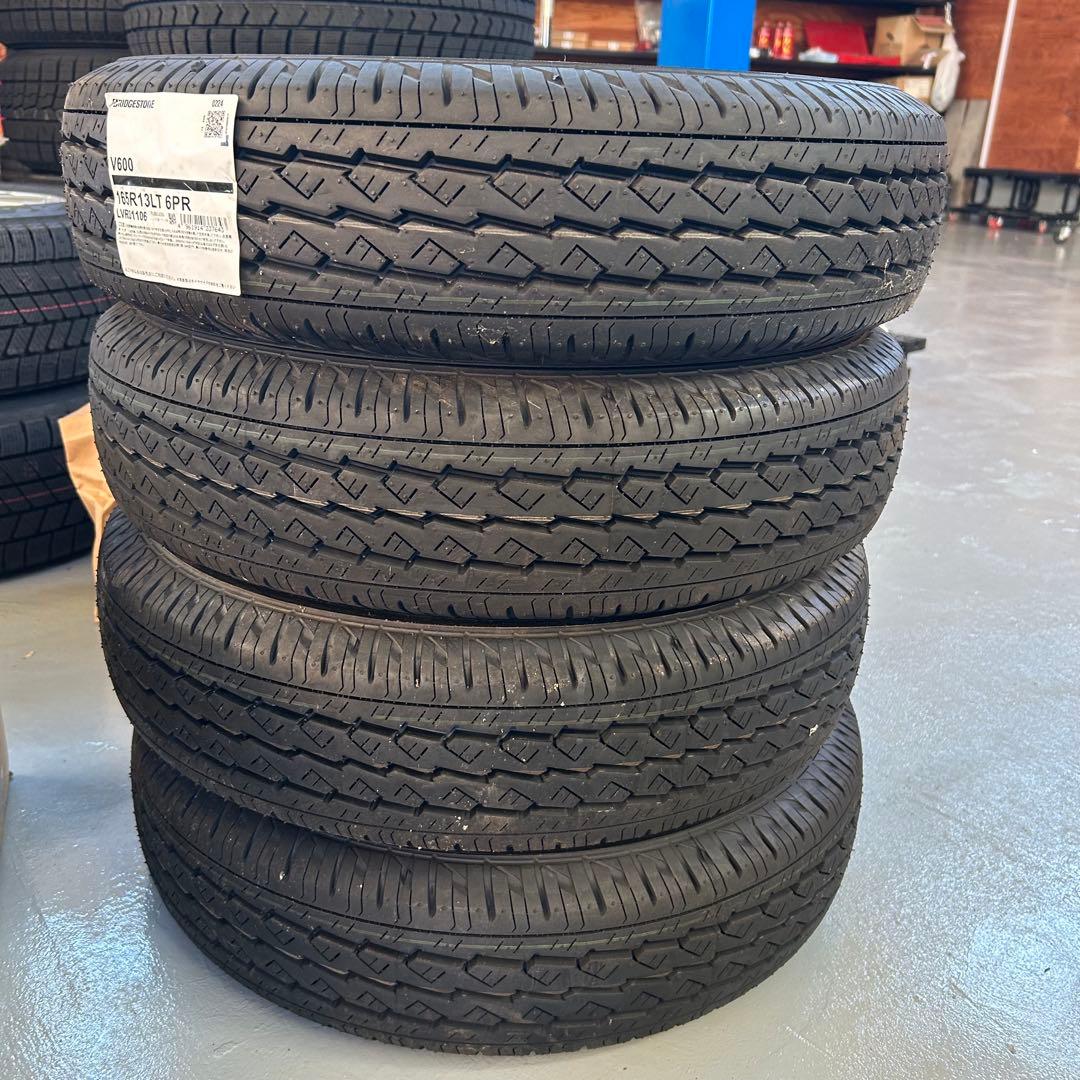 ハ*ジ様 BRIDGESTONE V600 165R13LT 6PR タイヤ