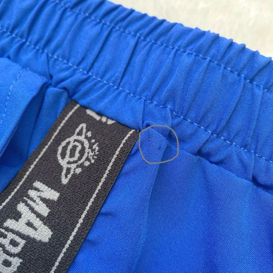 専用新品未使用タグ付 Marble フィットネスパンツMLブルー トレーニング