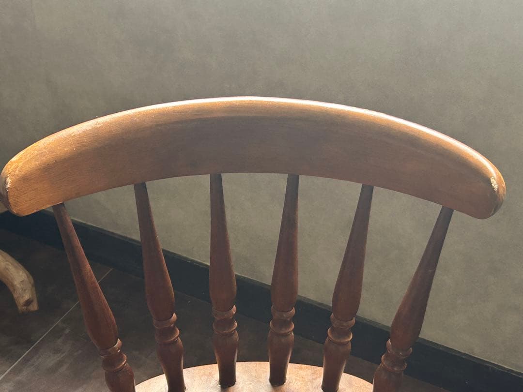 ウィンザーチェア　スポークチェア　ヴィンテージ　レトロ　クラシック　2脚　IR