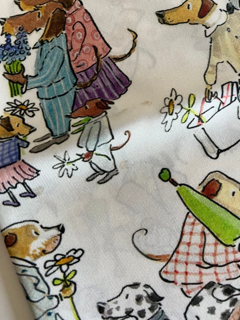 ARTS&SCIENCE Domenica more Gordonシルクスカーフ