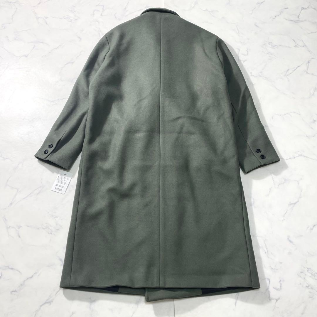 韓国 well done × mined ロングダブルブレスト チェスターコート