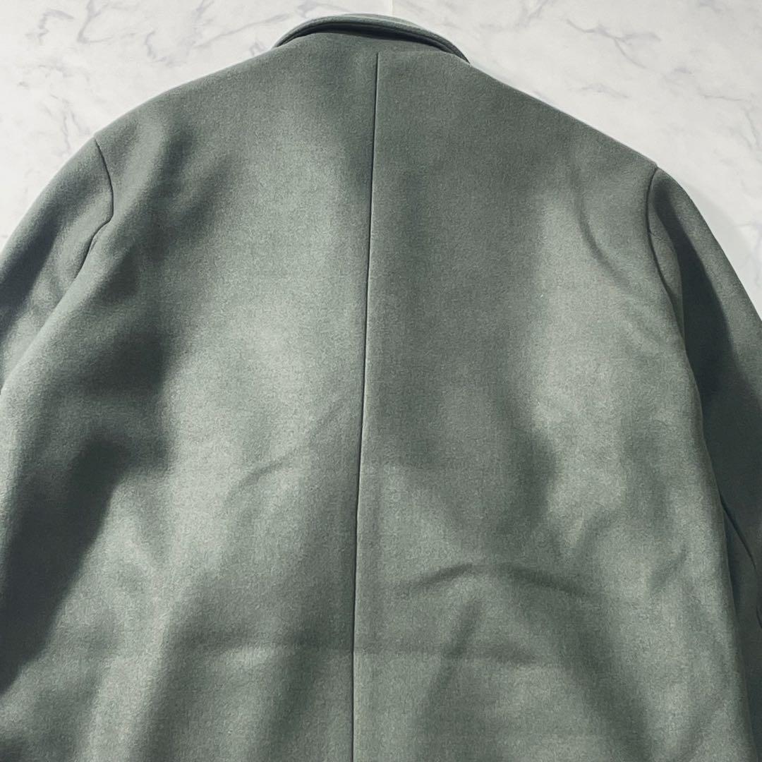 韓国 well done × mined ロングダブルブレスト チェスターコート