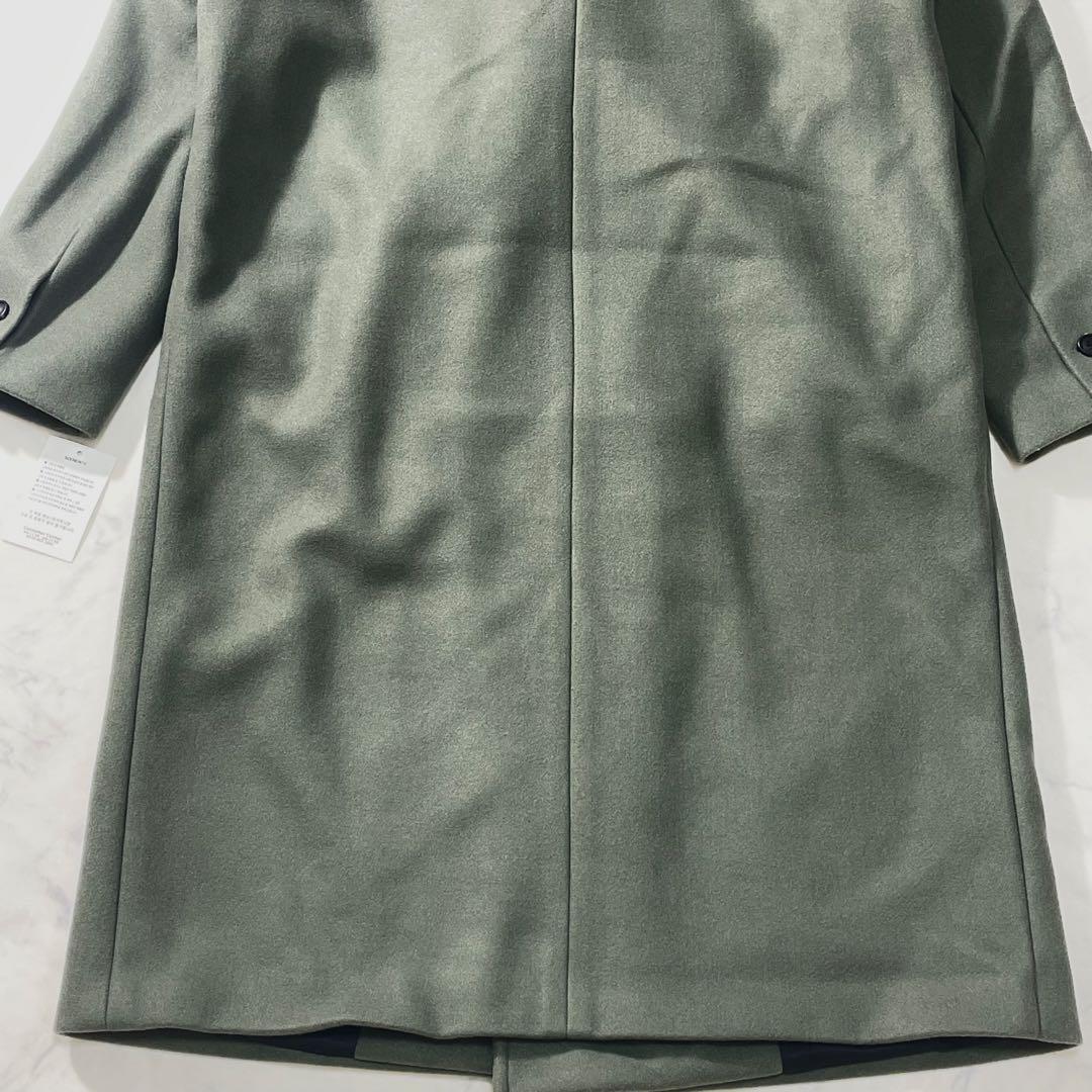 韓国 well done × mined ロングダブルブレスト チェスターコート