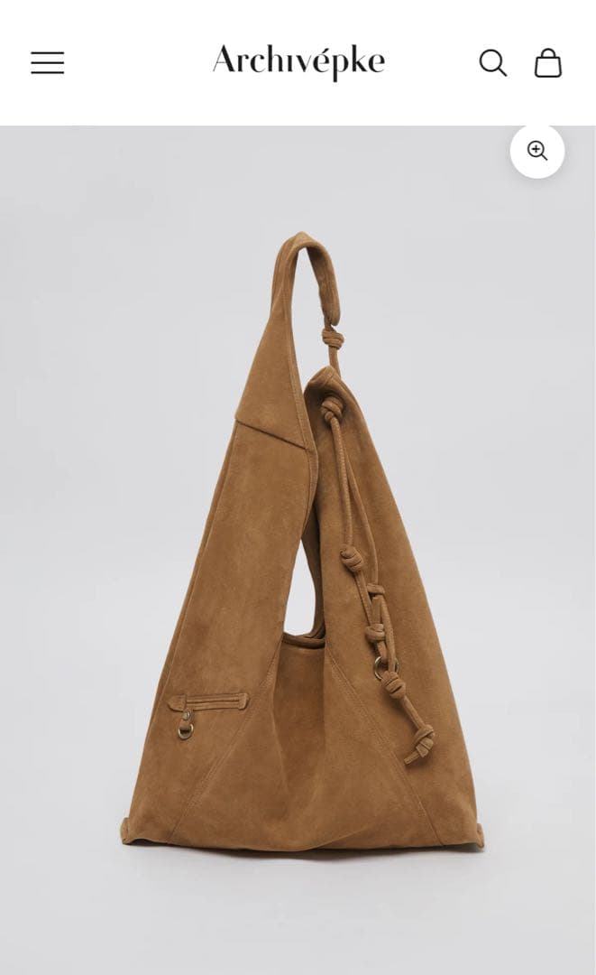 【3日限定価格Archivépeke】スエードバッグ