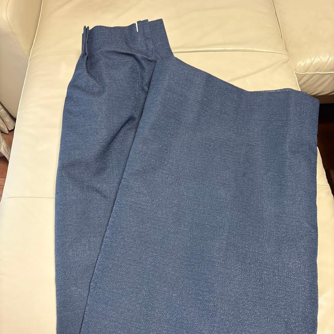 NITORI ダークブルー オーダーカーテン