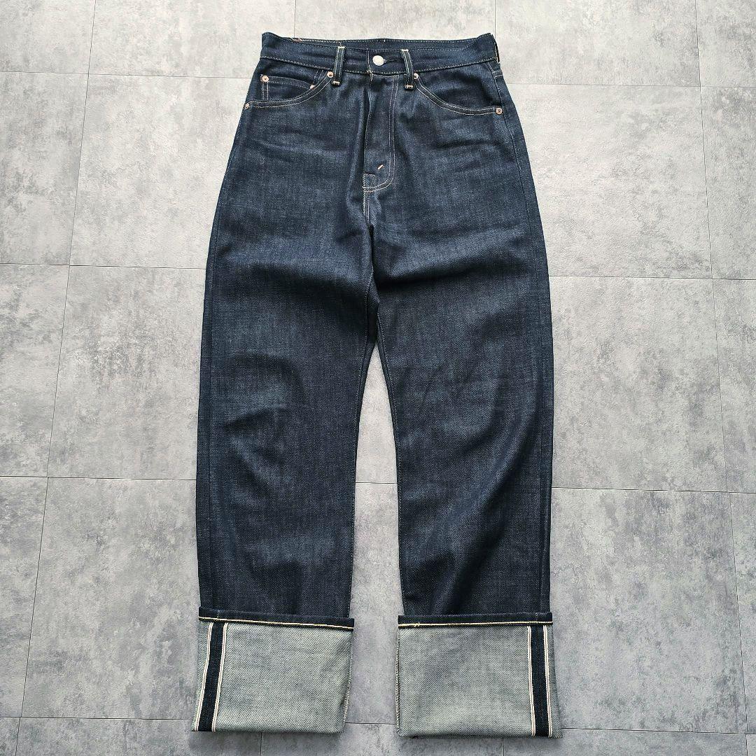 Levi’s 701 W27 ハイウエスト デニム セルビッジ 美品 レディース