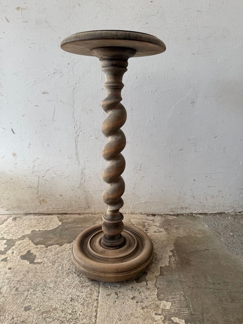 年末・年始SALE サイドテーブル　フラワースタンド　花台　剥離